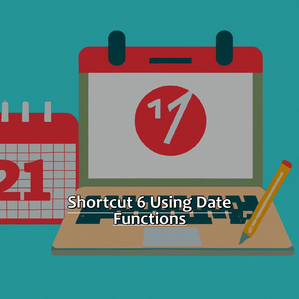 Shortcut 6: Using Date Functions-10 shortcuts for working with dates in Excel, 