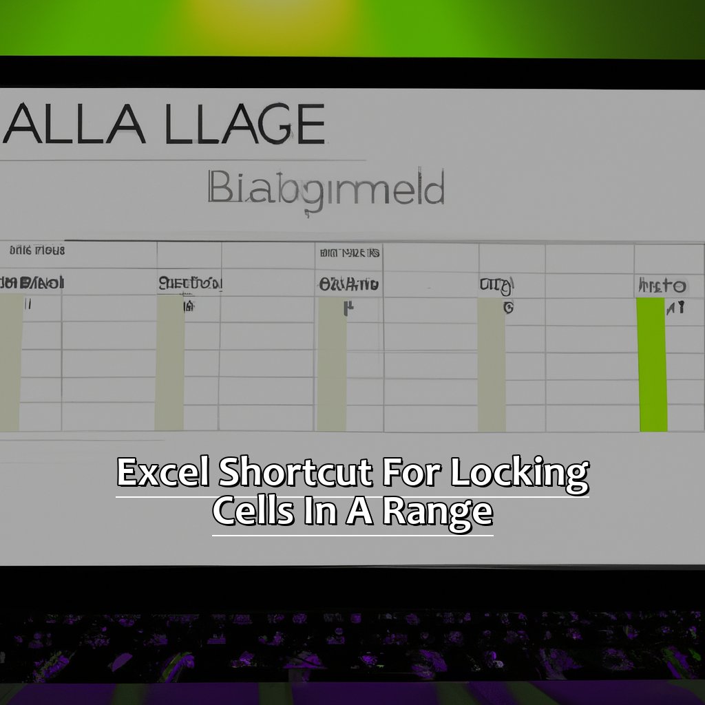 Excel shortcut for locking cells in a range-15 essential Excel shortcuts for locking cells, 