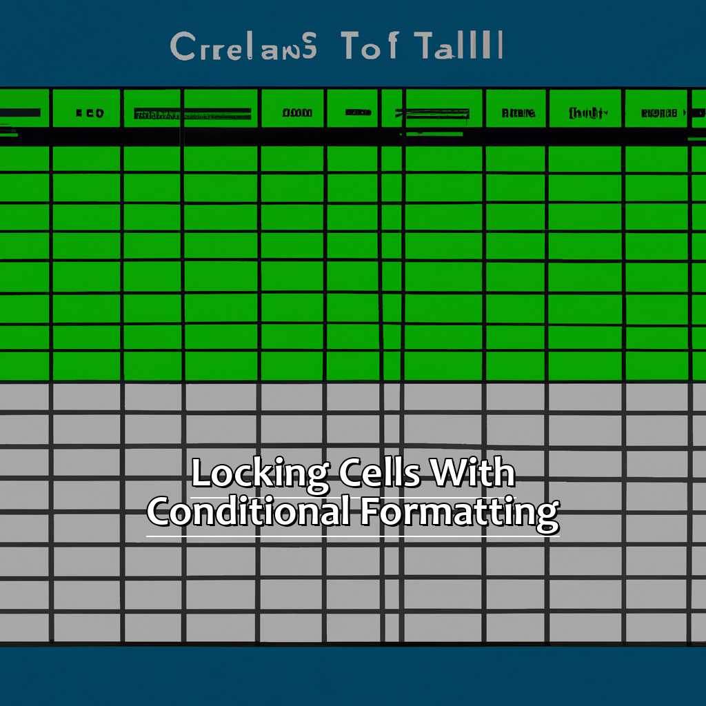 Locking Cells with Conditional Formatting-25 Cell Lock Shortcuts in Excel, 