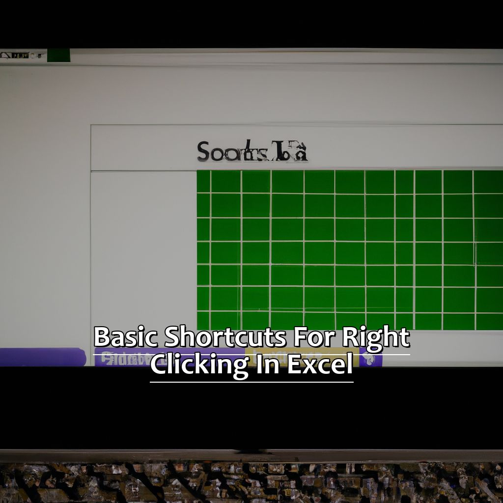 Basic Shortcuts for Right Clicking in Excel-25 Excel Shortcuts for Right Clicking Like a Pro, 