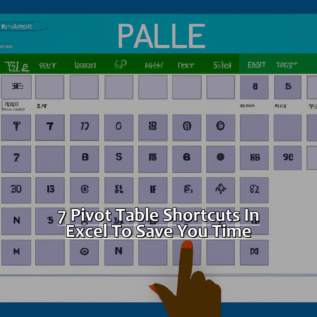 7 Pivot Table Shortcuts in Excel to Save You Time-7 Pivot Table Shortcuts in Excel to Save You Time, 