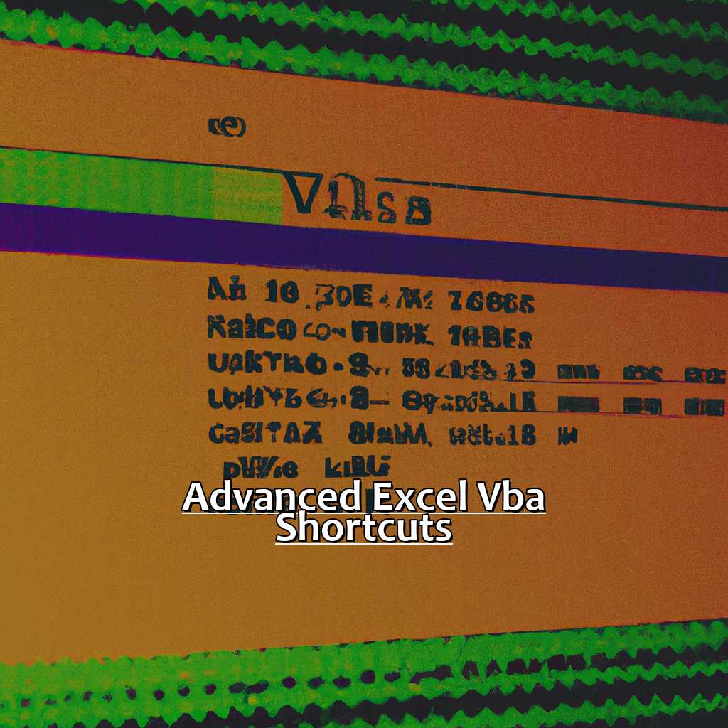 Advanced Excel VBA shortcuts-7 essential Excel VBA shortcuts you need to know, 