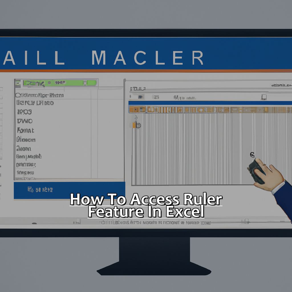 How to Access Ruler Feature in Excel-A Ruler in Excel, 