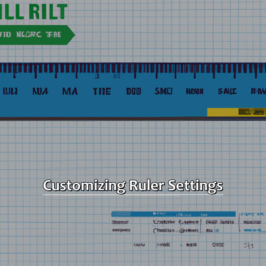 Customizing Ruler Settings-A Ruler in Excel, 