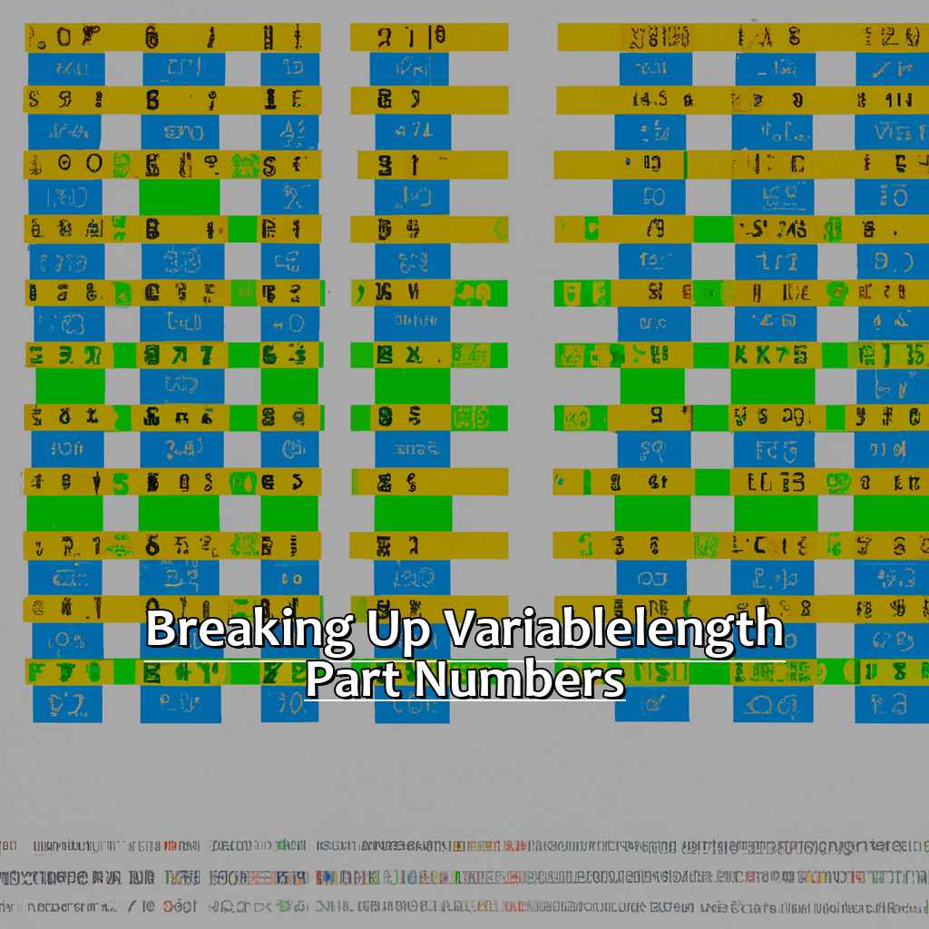 Breaking Up Variable-Length Part Numbers-Breaking Up Variable-Length Part Numbers in Excel, 