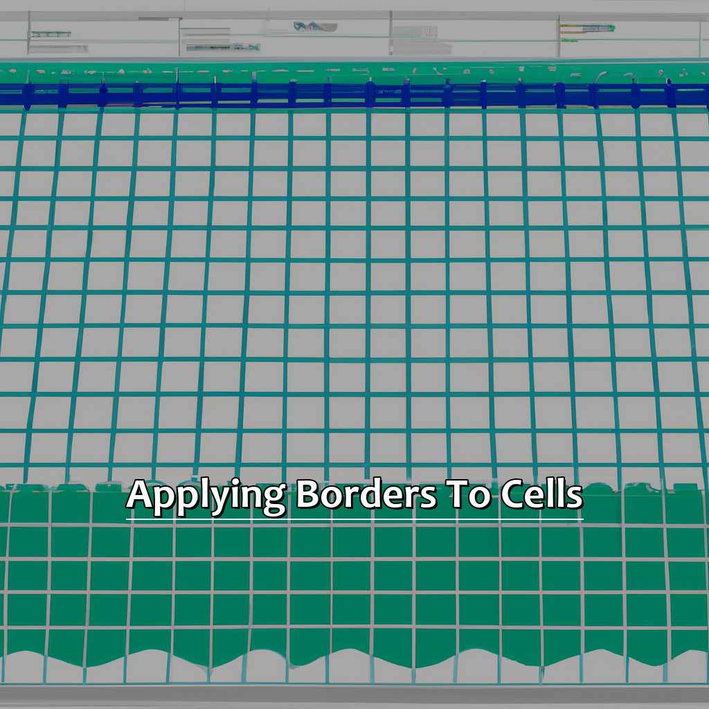 Applying Borders to Cells-Changing Cell Patterns in Excel, 