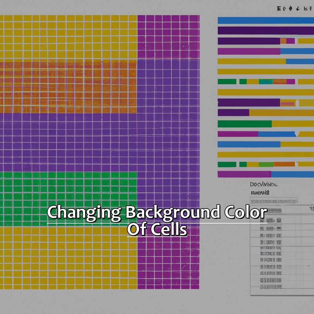Changing Background Color of Cells-Changing Cell Patterns in Excel, 
