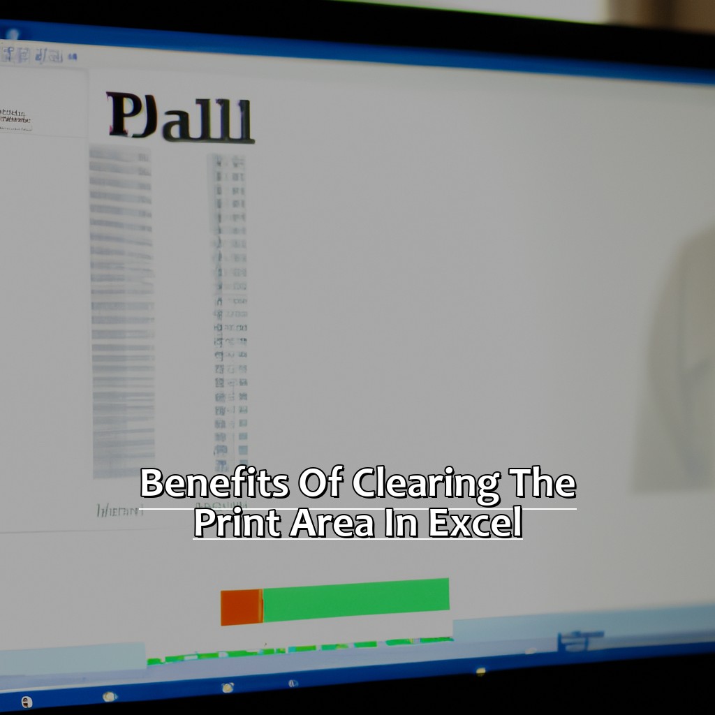 Benefits of Clearing the Print Area in Excel-Clearing the Print Area in Excel, 