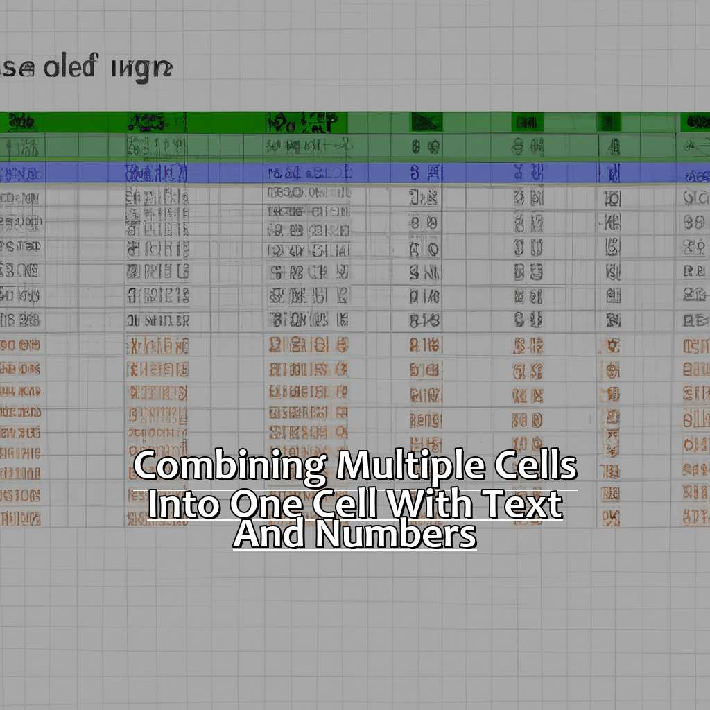 Combining Multiple Cells into One Cell with Text and Numbers-Combining Numbers and Text in a Cell in Excel, 
