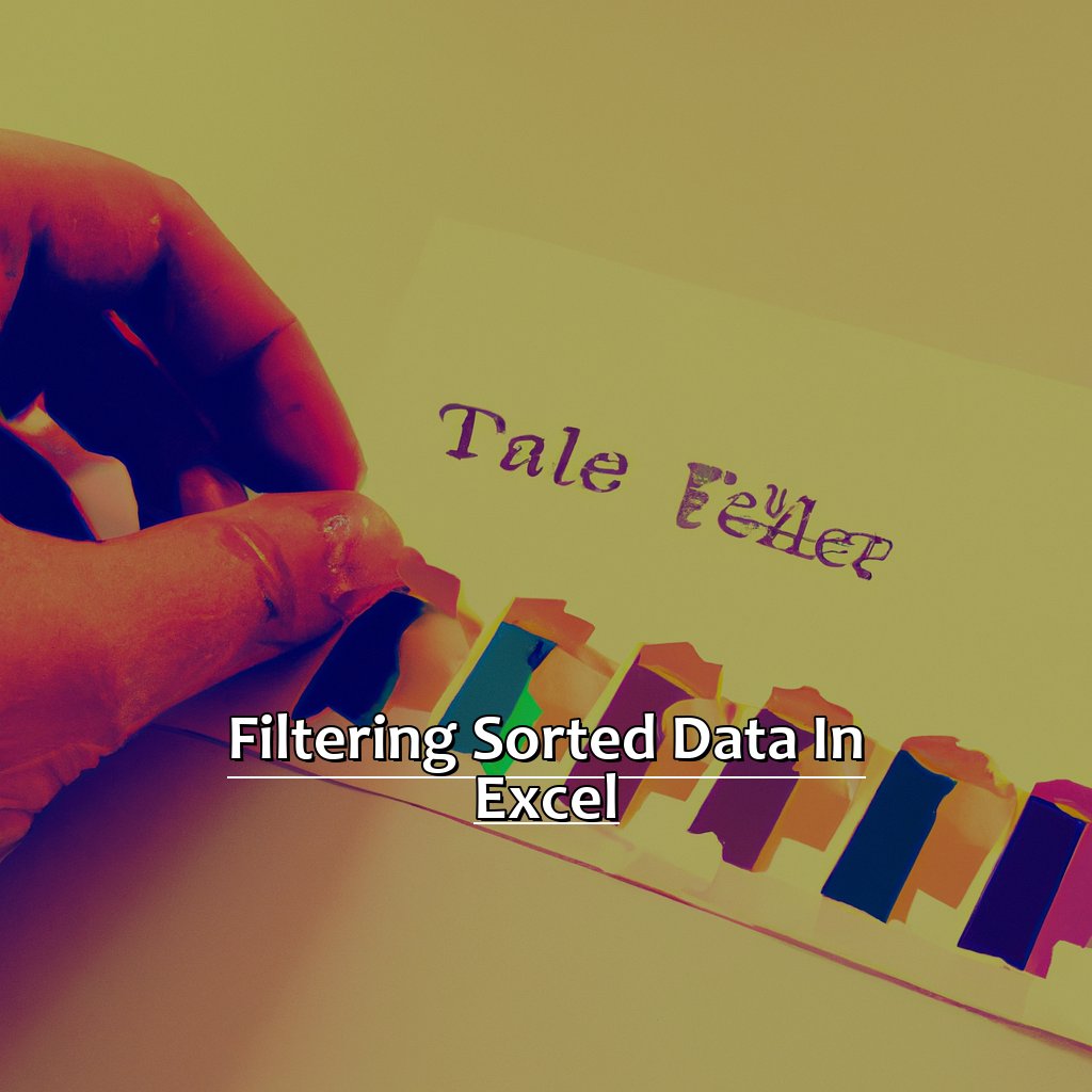 Filtering Sorted Data in Excel-Controlling the Sorting Order in Excel, 