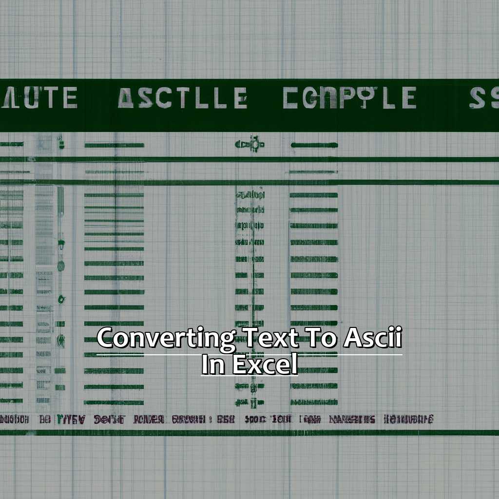 Converting text to ASCII in Excel-Converting to ASCII Text in Excel, 