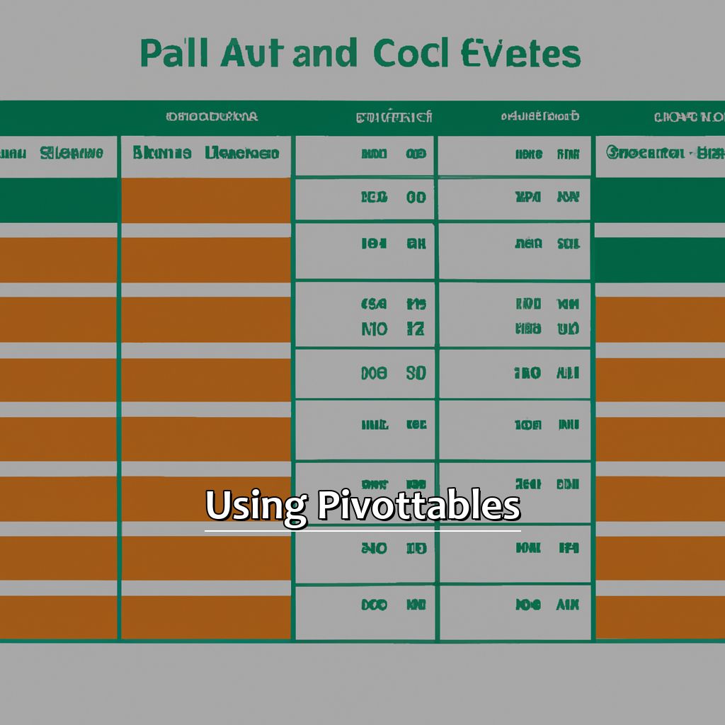 Using PivotTables-Counting Unique Values in Excel, 