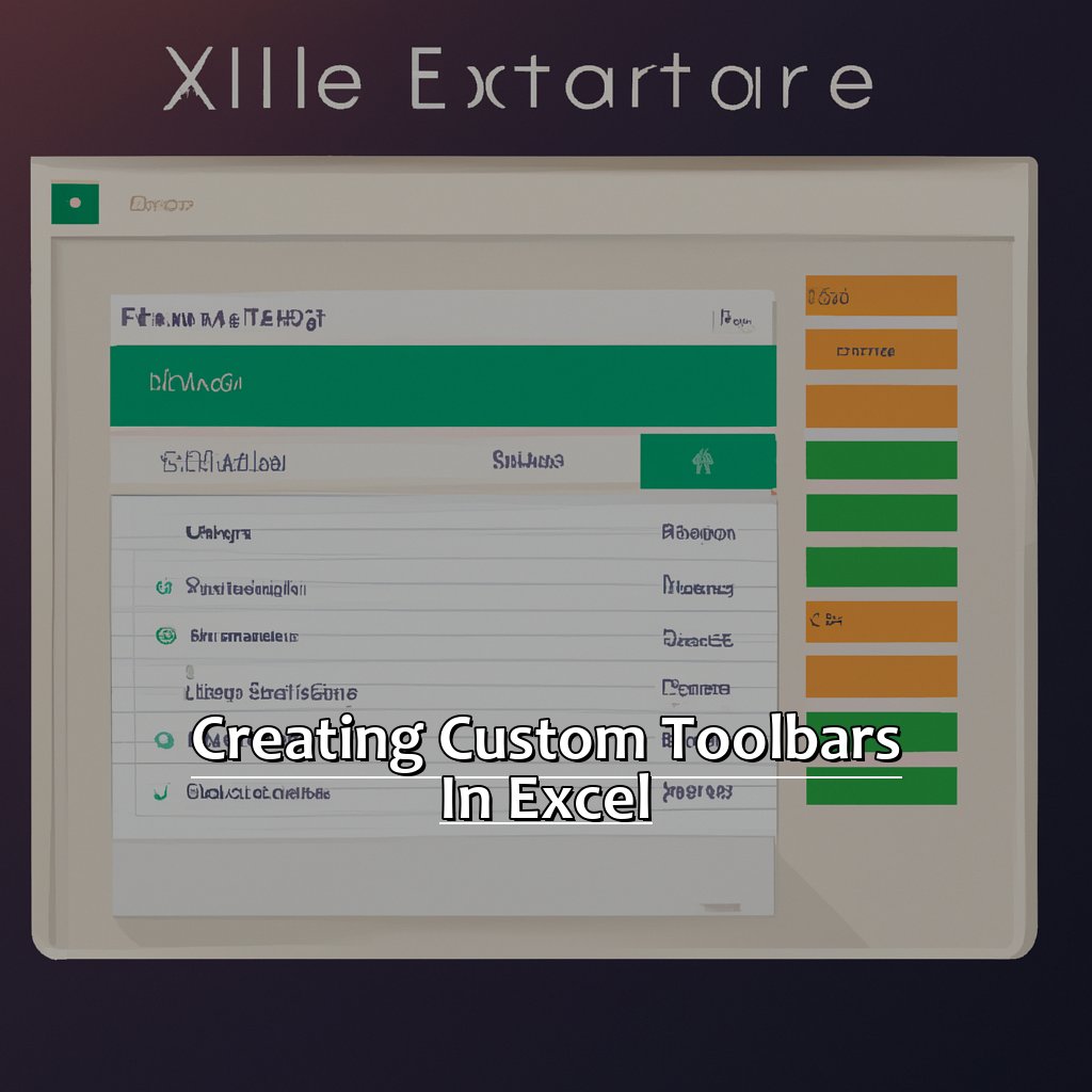 Creating Custom Toolbars in Excel-Customizing a Toolbar in Excel, 