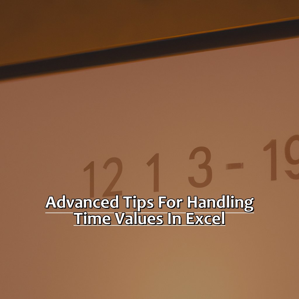 Advanced Tips for Handling Time Values in Excel-Dealing with Small Time Values in Excel, 