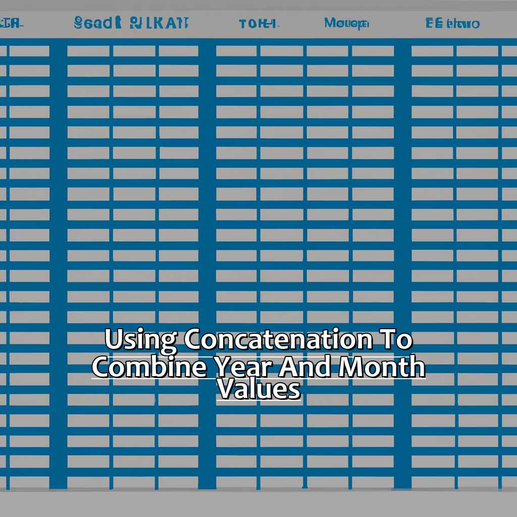Using Concatenation to Combine Year and Month Values-Displaying a Number as Years and Months in Excel, 