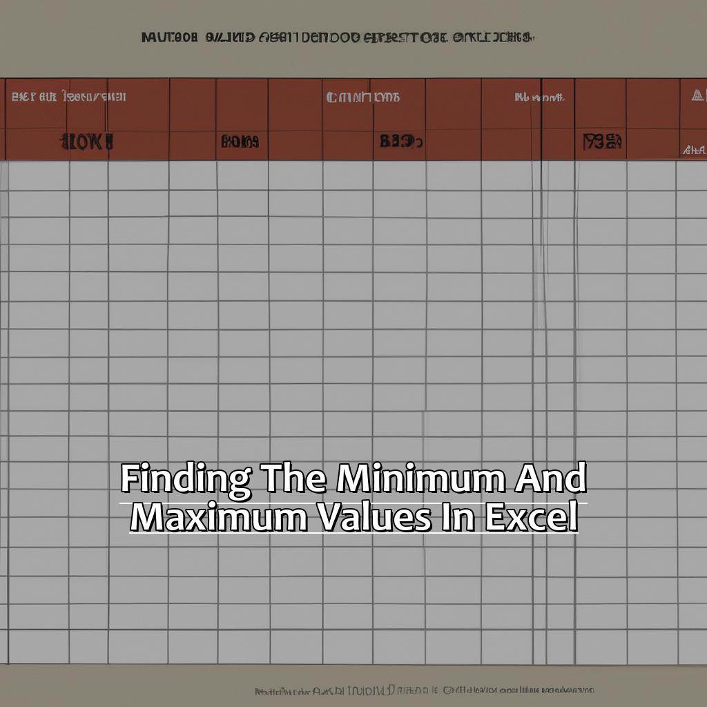Finding the Minimum and Maximum Values in Excel-Finding the Dates for Minimums and Maximums in Excel, 