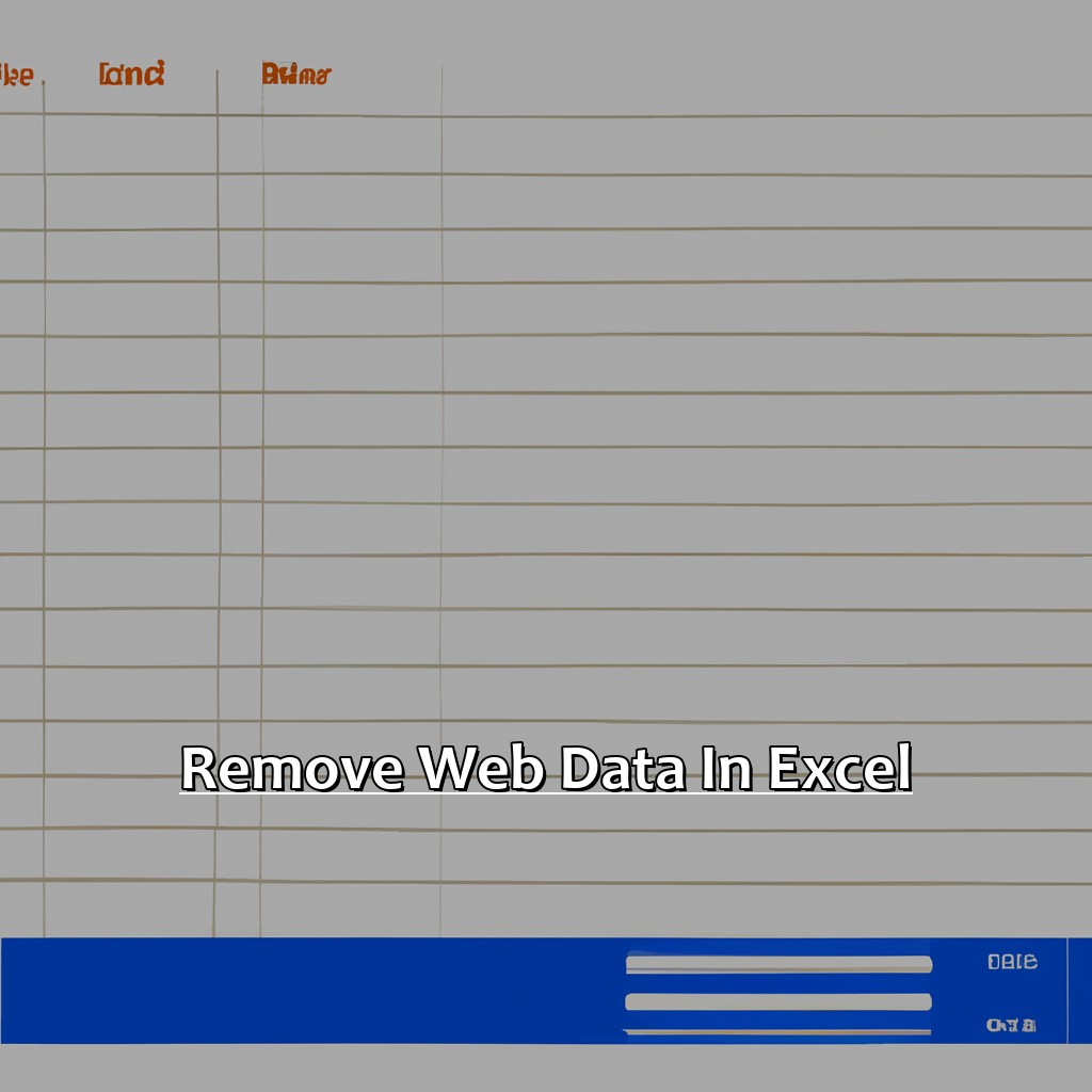 Remove Web Data in Excel-Get Rid of Web Stuff in Excel, 