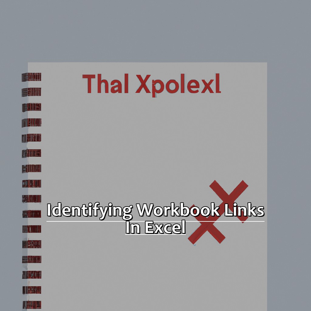 Identifying Workbook Links in Excel-Getting Rid of Workbook Links in Excel, 