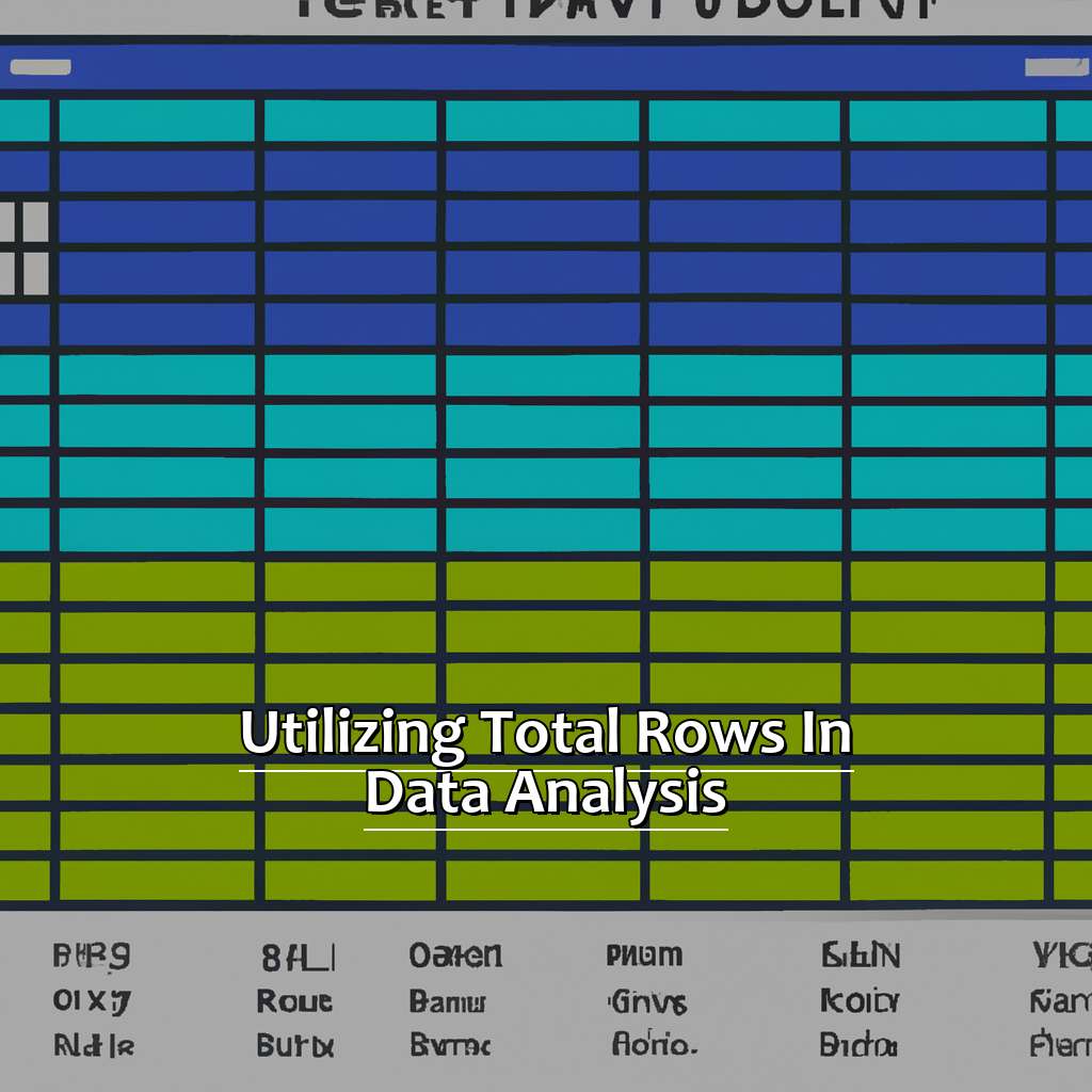 Utilizing Total Rows in Data Analysis-How to Add a Total Row in Excel, 