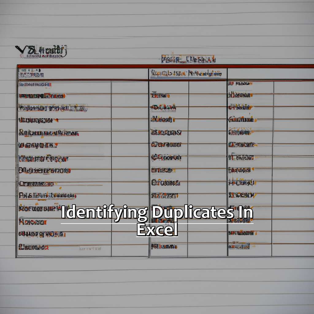 Identifying Duplicates in Excel-How to Check for Duplicates in Excel, 