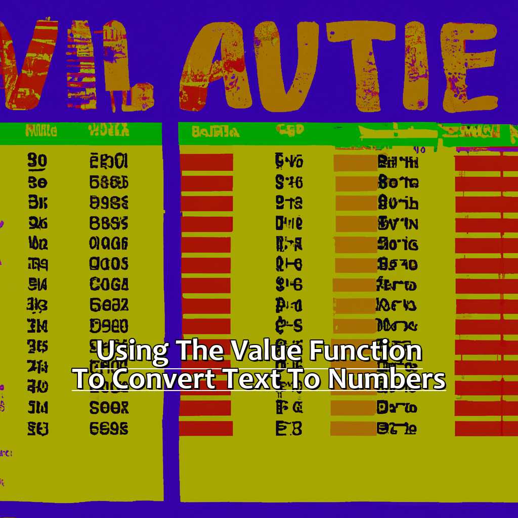 Using the VALUE function to convert text to numbers-How to Convert Text to a Number in Excel, 