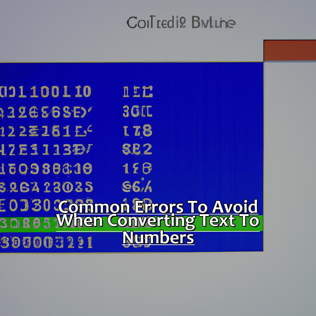 Common errors to avoid when converting text to numbers-How to Convert Text to a Number in Excel, 