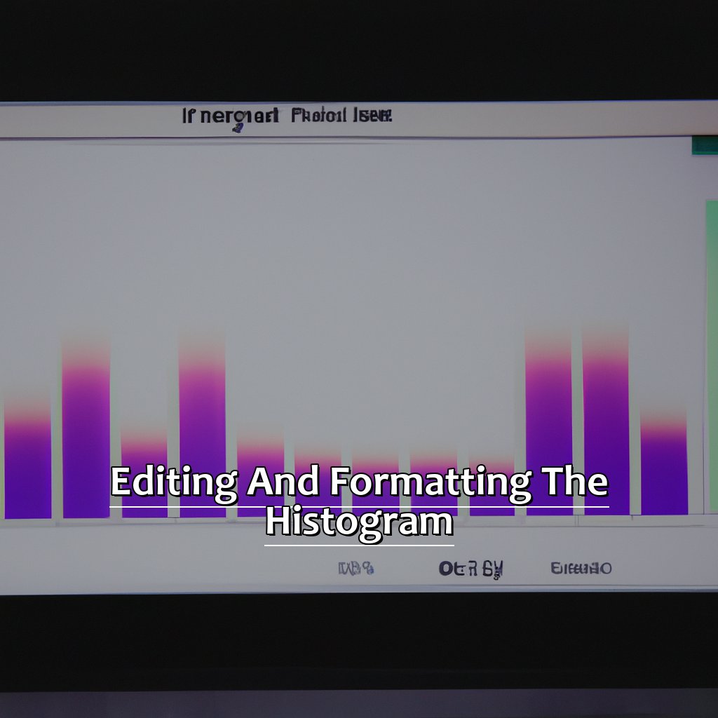 Editing and formatting the histogram-How to Create a Histogram in Excel, 
