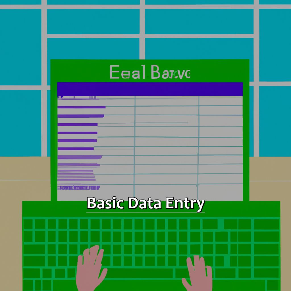 Basic Data Entry-How to Enter in a Cell in Excel, 