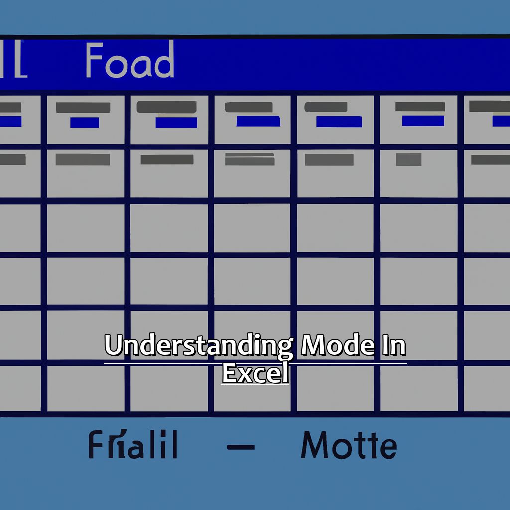 Understanding Mode in Excel-How to Find the Mode in Excel, 