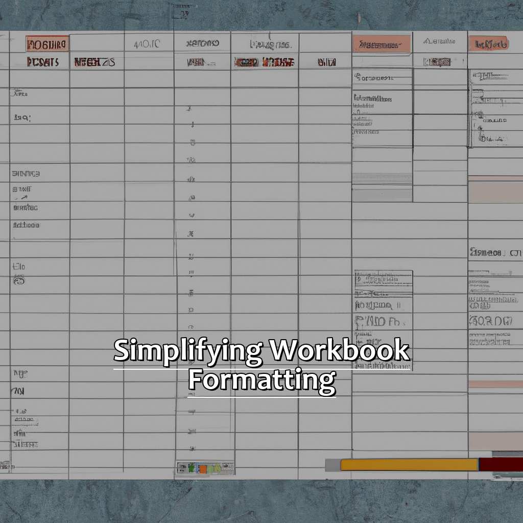 Simplifying Workbook Formatting-How to Fix the 