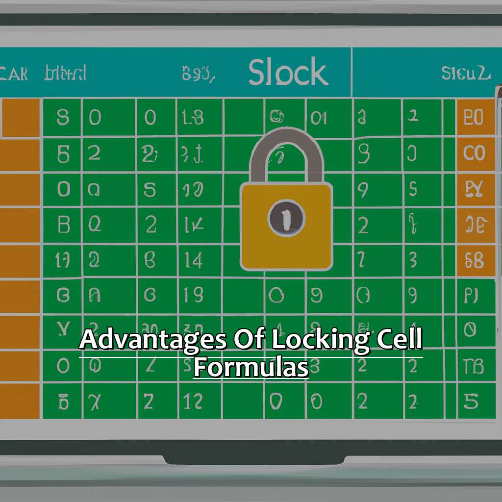 Advantages of Locking Cell Formulas-How to Lock Cell Formulas in Excel, 
