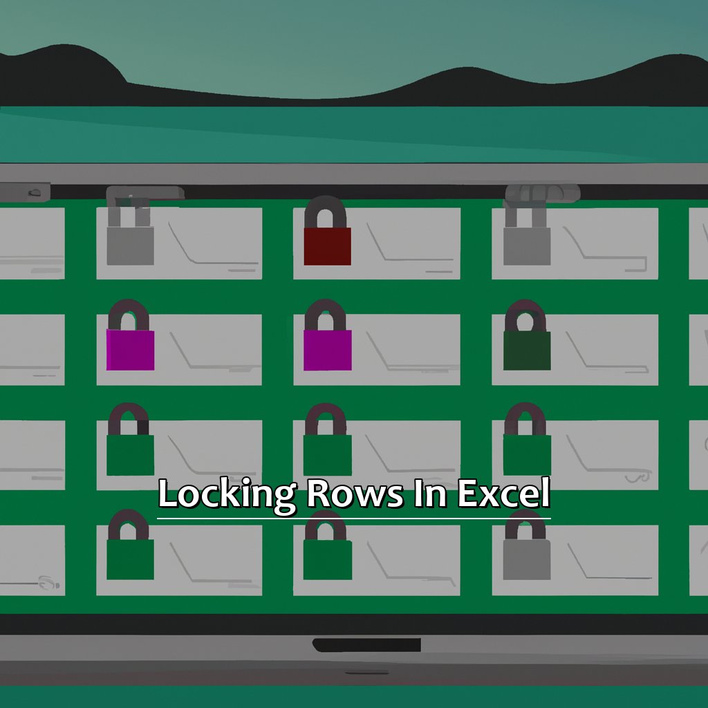 Locking Rows in Excel-How to Lock a Row in Excel, 