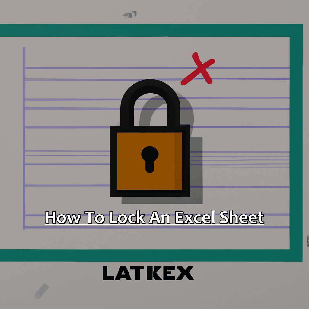 How to Lock an Excel Sheet-How to Lock an Excel Sheet, 