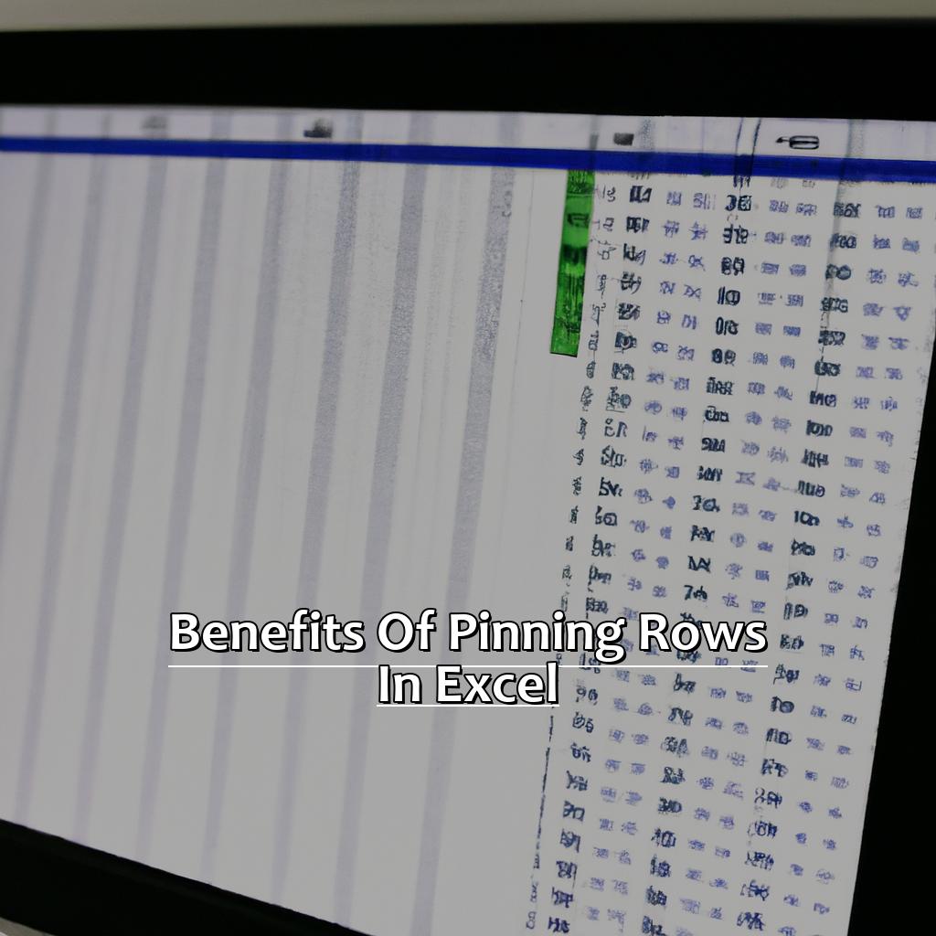 Benefits of Pinning Rows in Excel-How to Pin a Row in Excel, 