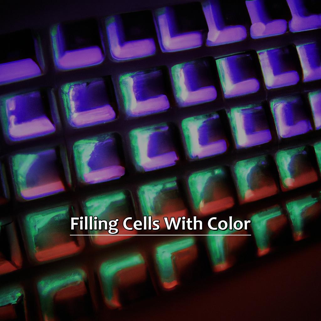 Filling Cells with Color-How to Quickly Fill Color in Excel Using a Keyboard Shortcut, 