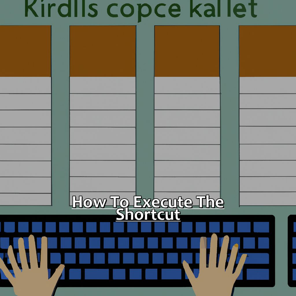 How to Execute the Shortcut-How to Quickly Merge Cells in Excel Using a Keyboard Shortcut, 