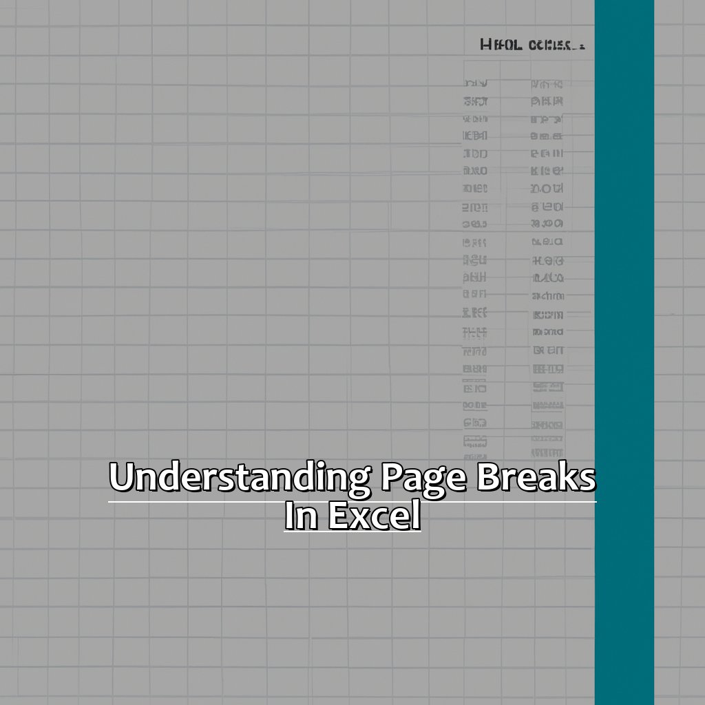 Understanding Page Breaks in Excel-How to Remove Page Breaks in Excel, 