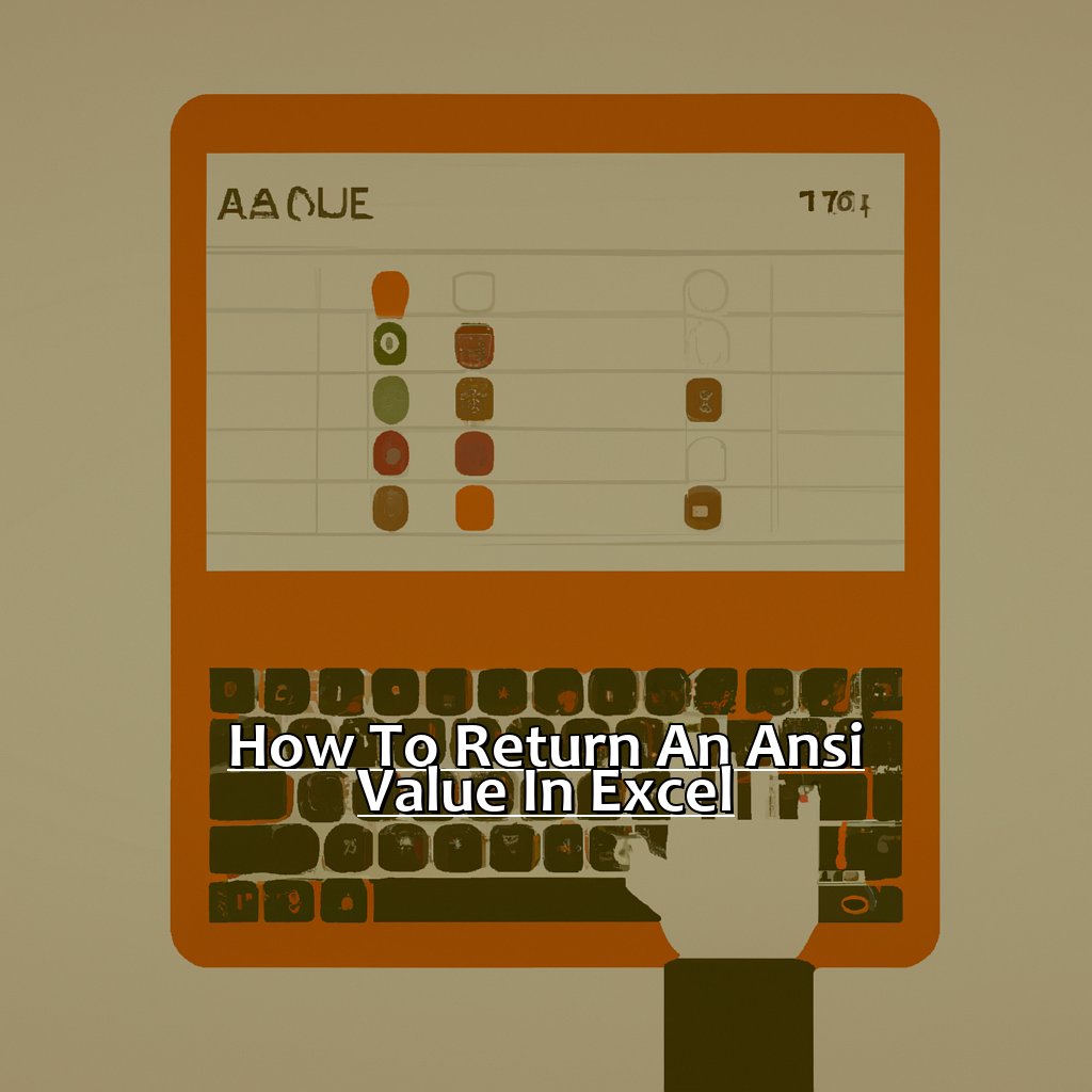 How to Return an ANSI Value in Excel-How to Return an ANSI Value in Excel, 