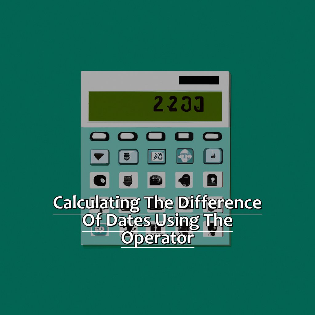 Calculating the Difference of Dates Using the "-" operator-How to Subtract Dates in Excel, 