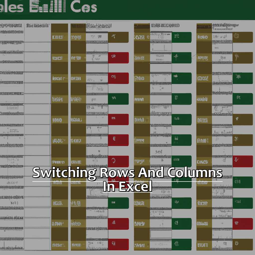 Switching Rows and Columns in Excel-How to Switch Rows and Columns in Excel, 