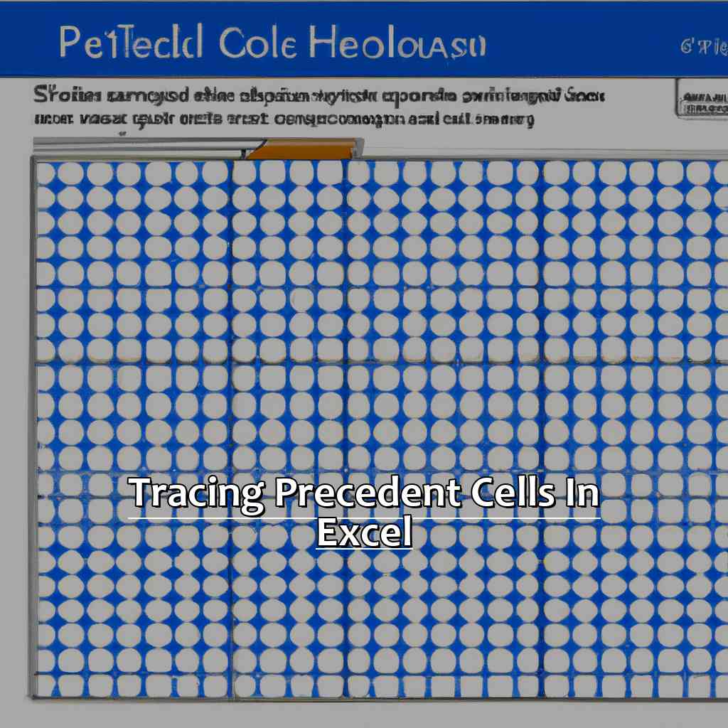 Tracing Precedent Cells in Excel-How to Trace Precedent Cells in Excel, 