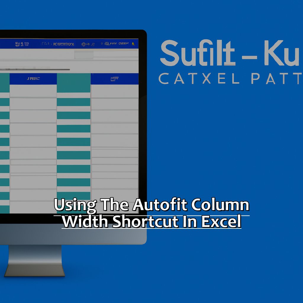 Using the Autofit Column Width Shortcut in Excel-How to Use the Autofit Column Width Shortcut in Excel, 