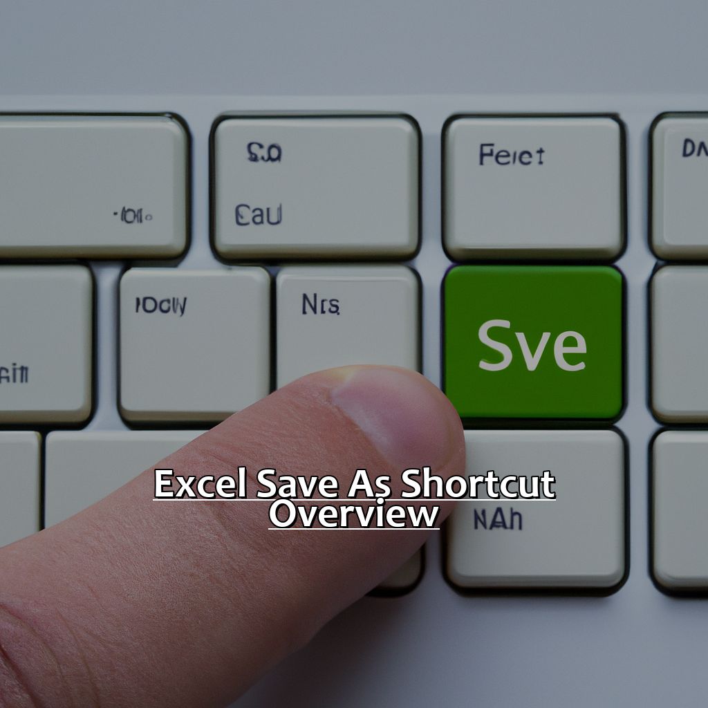 Excel Save As Shortcut Overview-How to Use the Excel Save As Shortcut, 