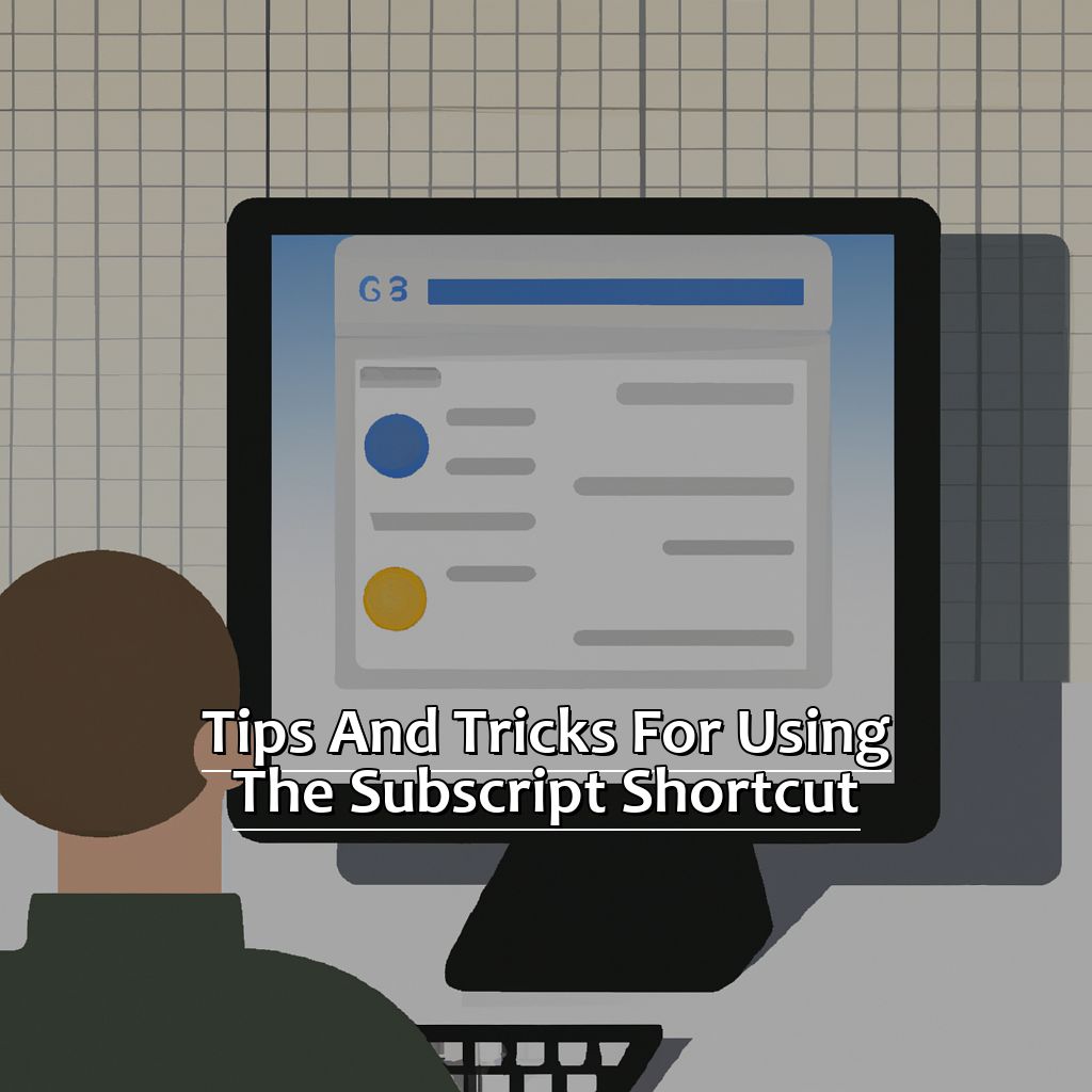 Tips and Tricks for Using the Subscript Shortcut-How to Use the Subscript Shortcut in Excel, 
