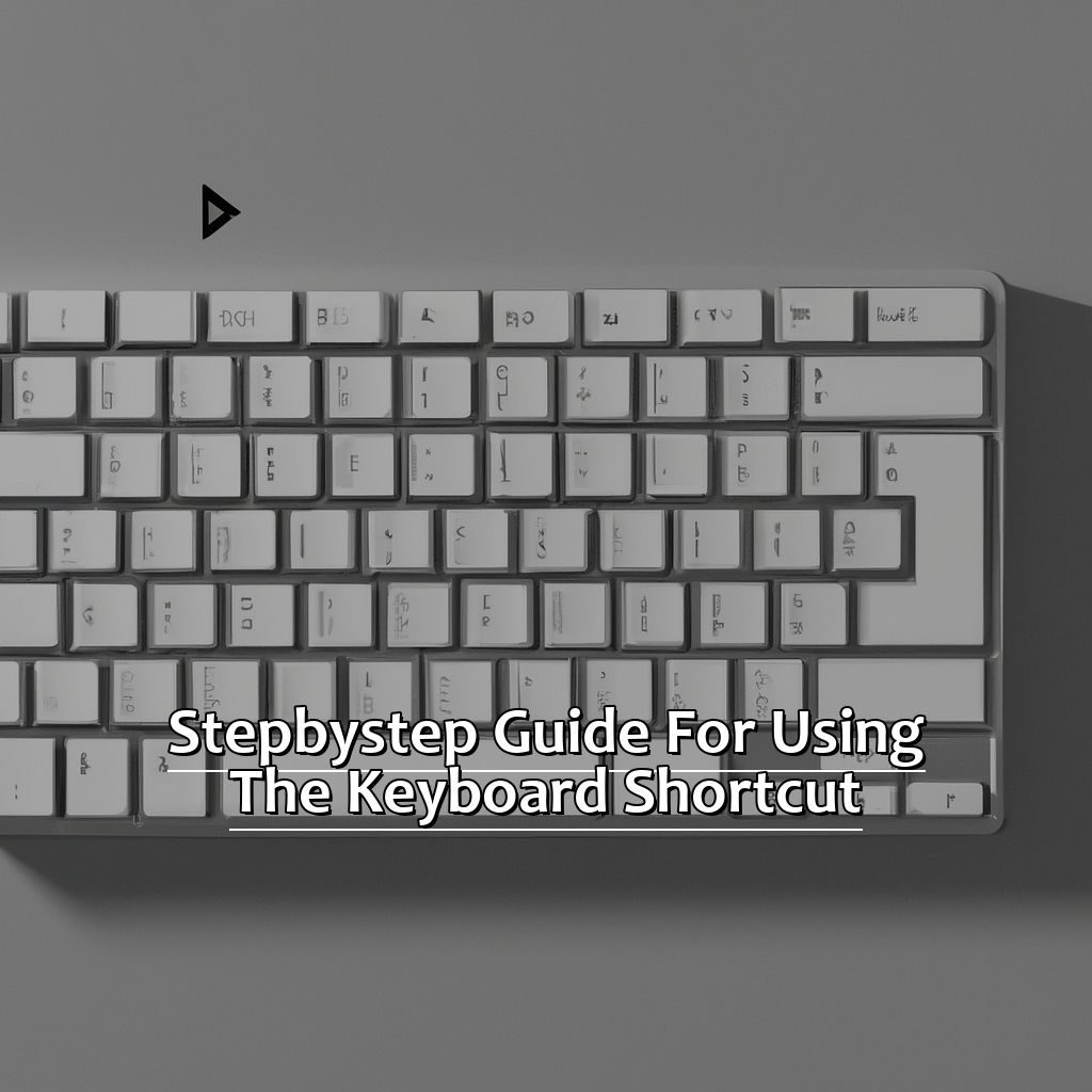 Step-by-step guide for using the keyboard shortcut-How to quickly insert a row in Excel using a keyboard shortcut, 