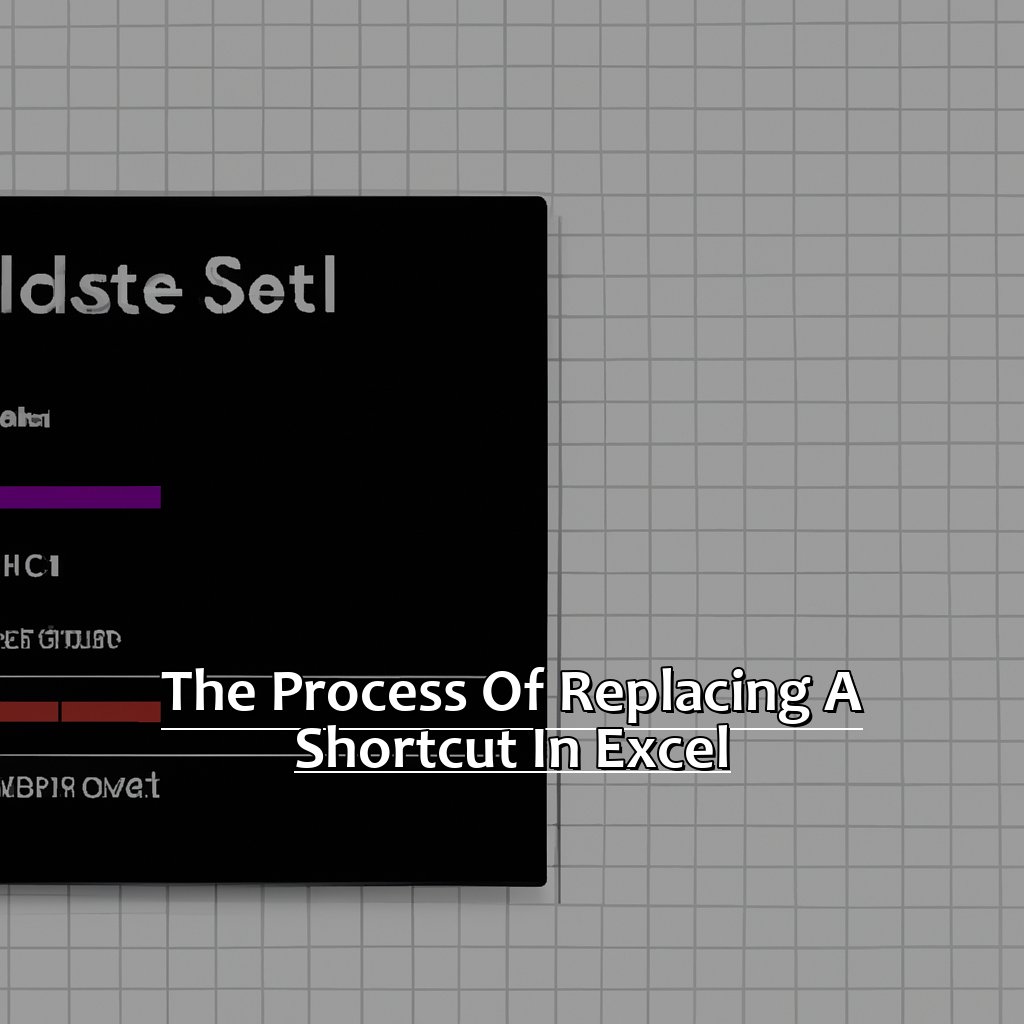 The process of replacing a shortcut in Excel-How to replace a shortcut in Excel, 