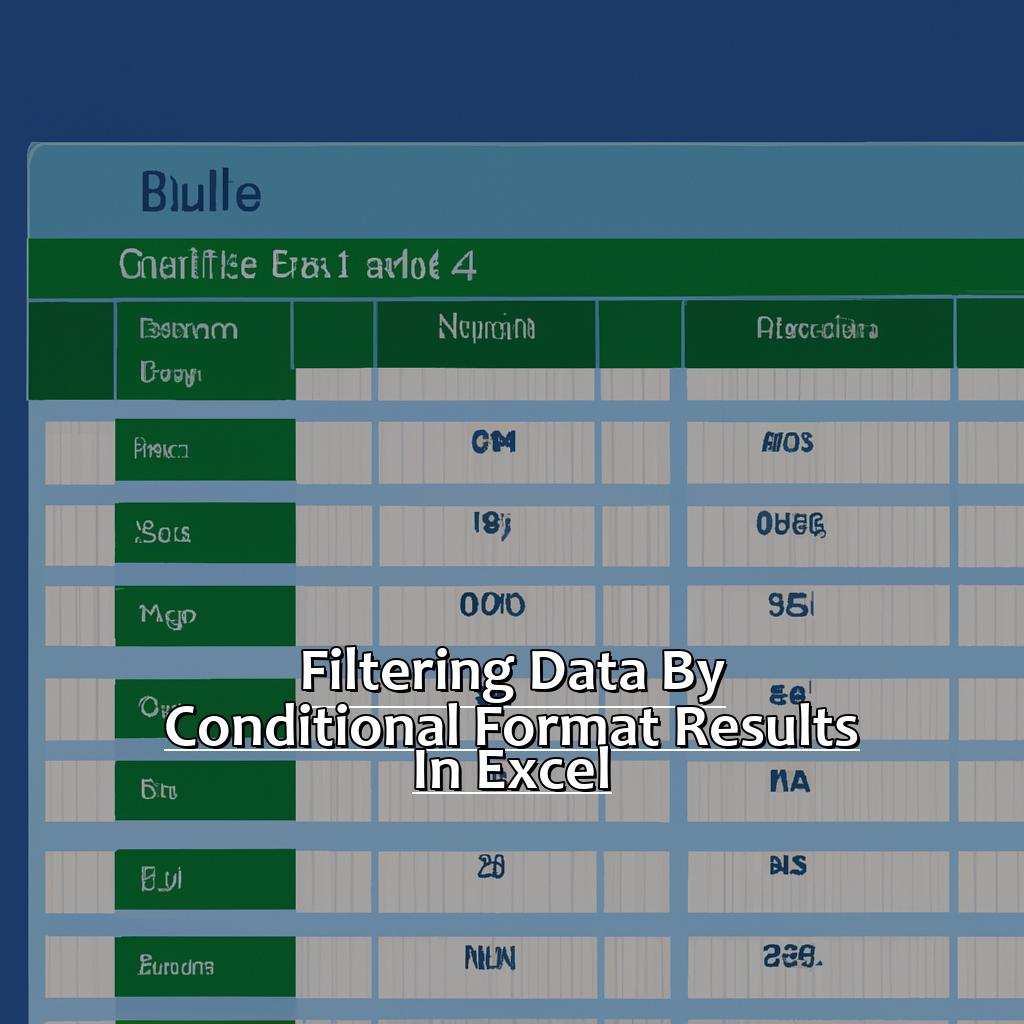 Filtering Data by Conditional Format Results in Excel-How to sort or filter by conditional format results in Excel, 