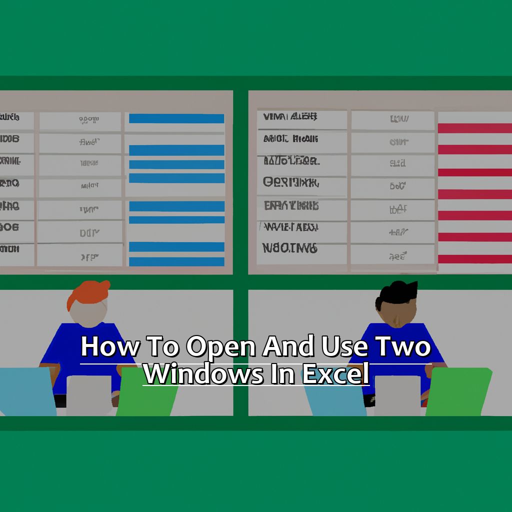 How to Open and Use Two Windows in Excel-Opening a Workbook with Two Windows in Excel, 