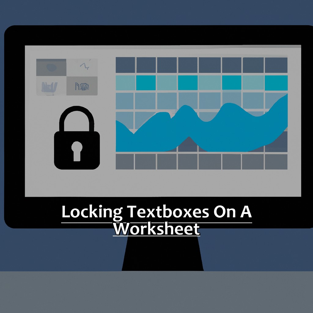 Locking Textboxes on a Worksheet-Placing Textbox Text Into a Worksheet in Excel, 