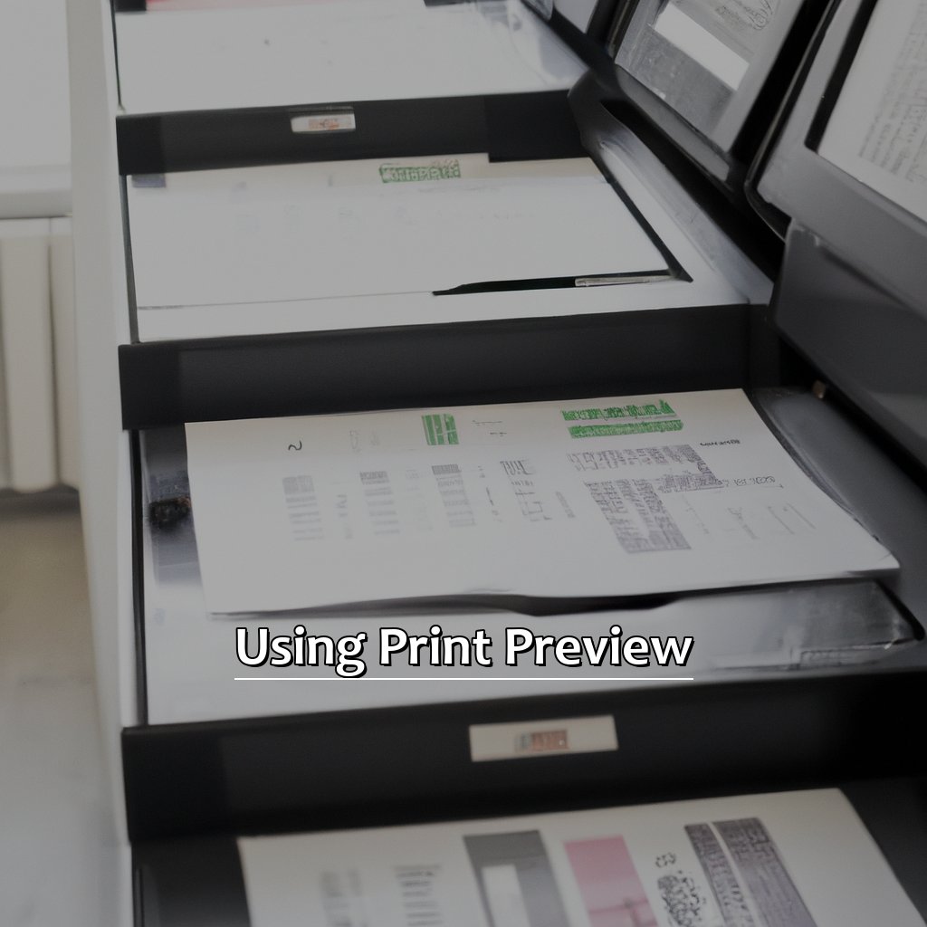 Using Print Preview-Printing Multiple Worksheet Ranges in Excel, 